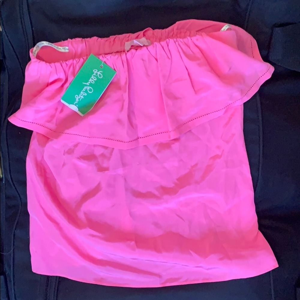 Lilly pullitzer NWT frilly summer top